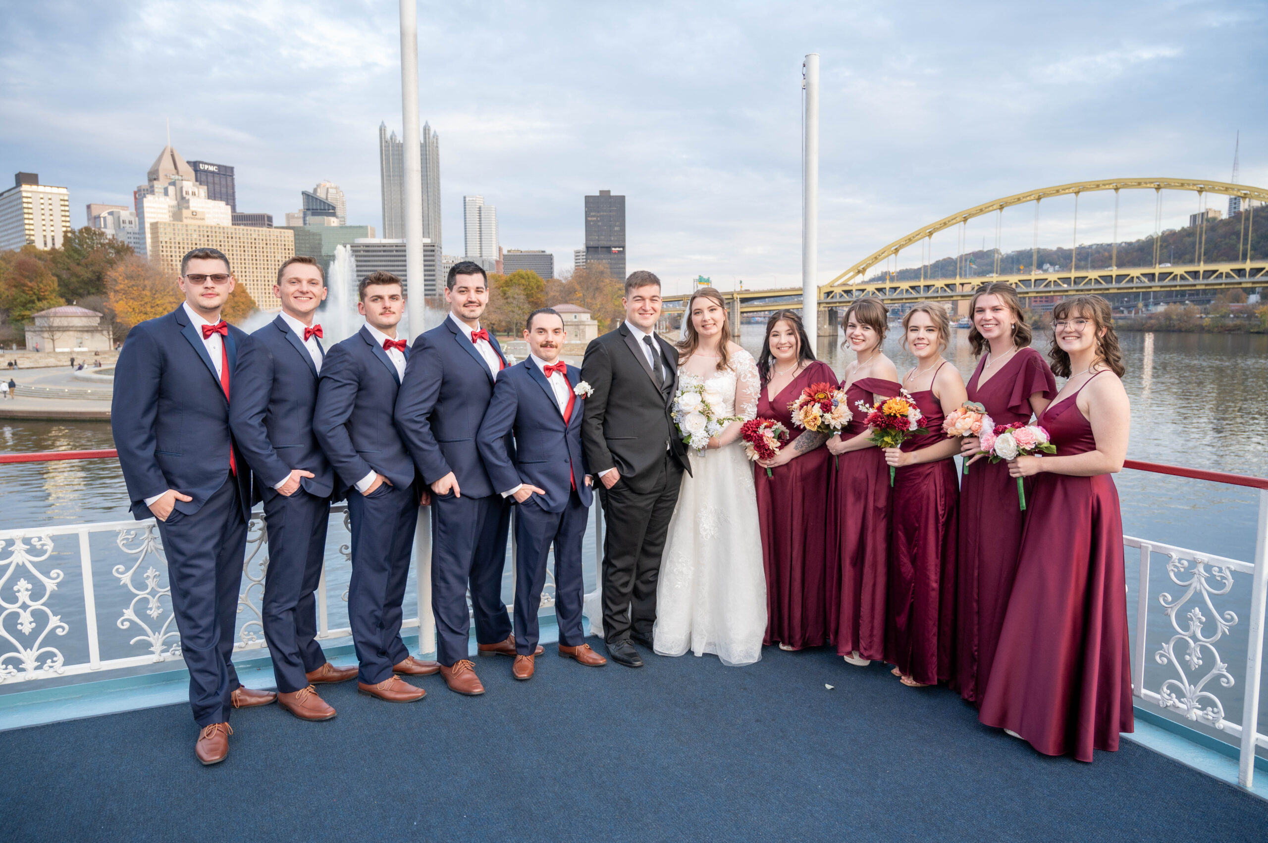 a group of people posing for a picture